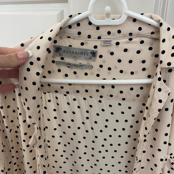 All Saints relaxed fit button up - Picture 2 of 2